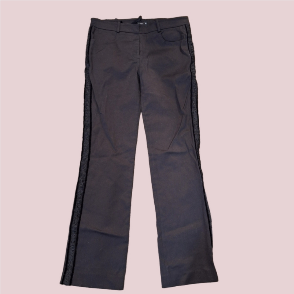 Tufi Duek Tuxedo Black Flare Pants